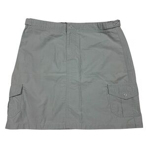Horny Toad Gray Mini Skirt